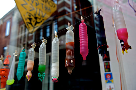 With or without antennae: unusual condoms | Condoms